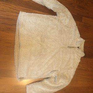 Quarter Zip Pullover  Sherpa